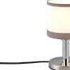 Davos Bordslampa E14 krom/vit