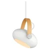 DC Fönsterlampa Ø18cm Vit/Ek