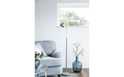Deluxe Golvlampa 133cm LED GU5,3 Dimbar Grå/Mässing