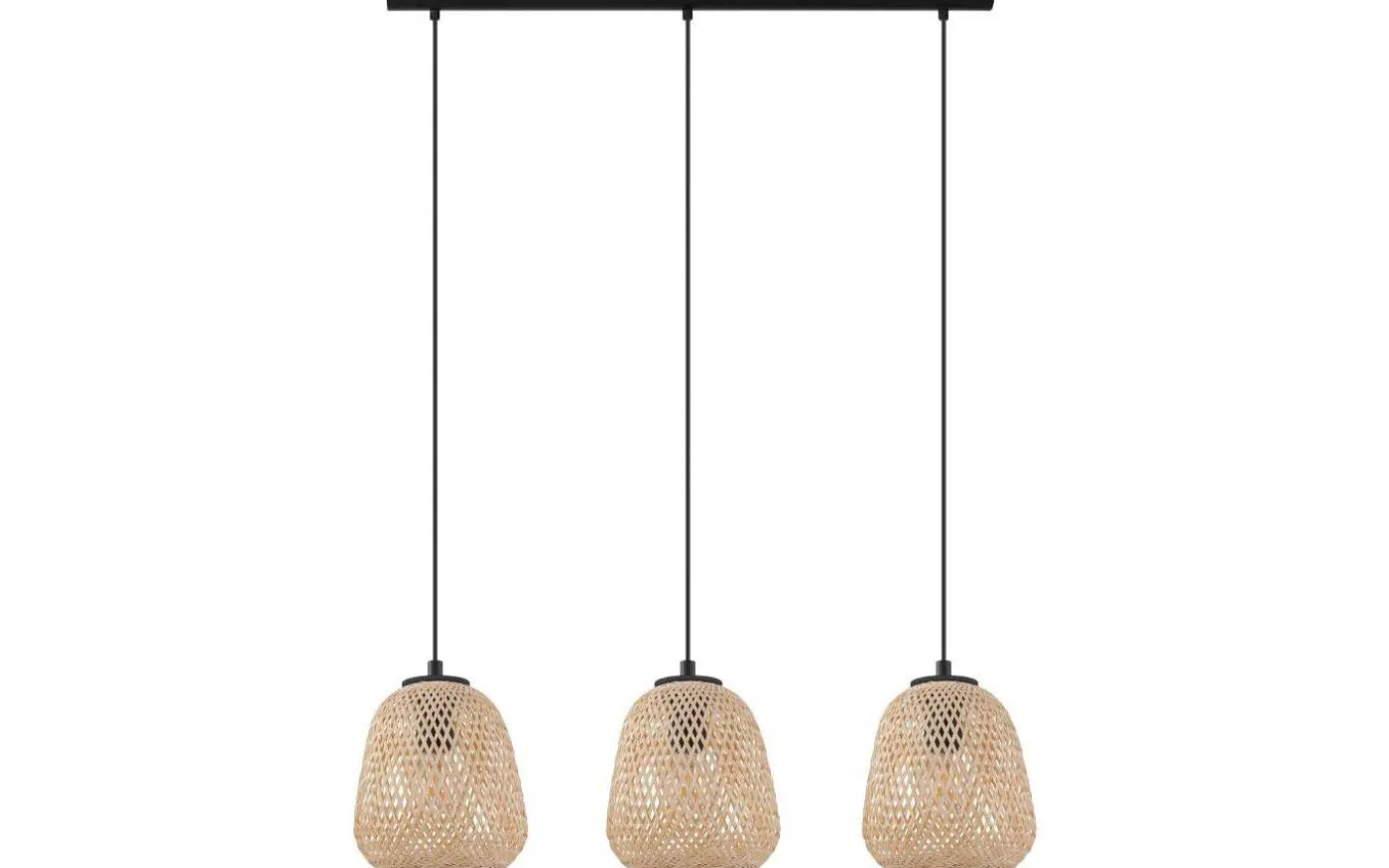 Dembleby Taklampa 90cm 3L Natur/Svart