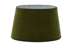 Derby Lampskärm Oval 20cm Olivgrön