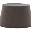 Derby Lampskärm Oval 30cm Valnöt