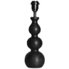 Devon Lampfot 38cm Svart