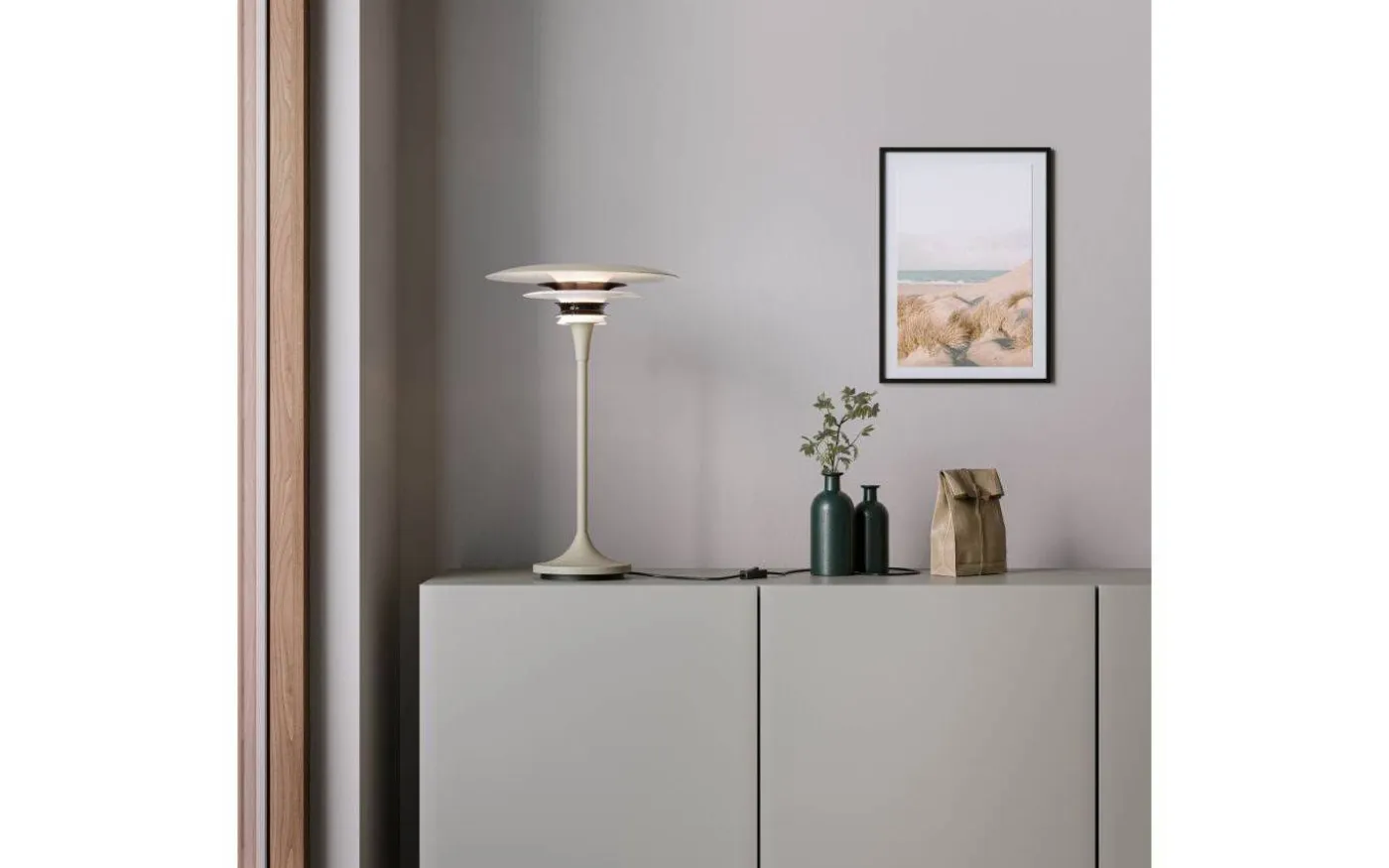 Diablo Bordslampa 48cm Sand/Metallisk Brons