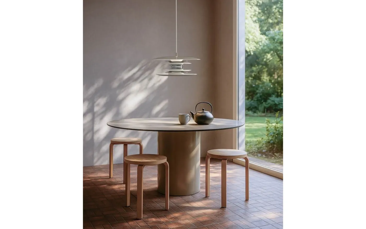 Diablo Taklampa 50cm Greige