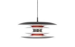 Diablo Taklampa 50cm Svart/Röd