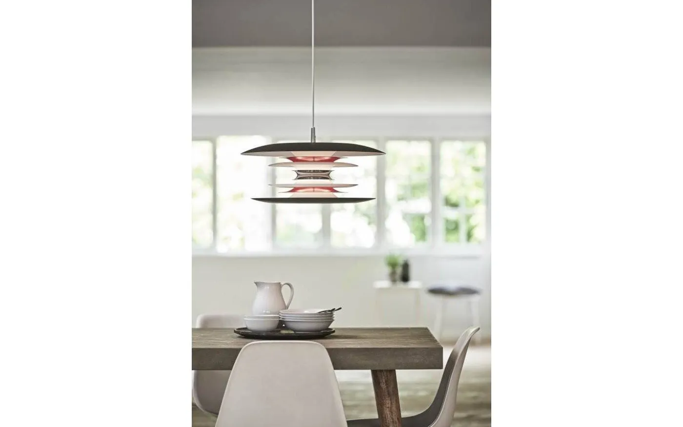 Diablo Taklampa 50cm Svart/Röd