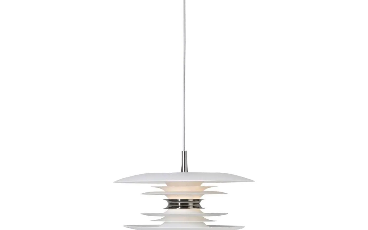 Diablo Taklampa 30cm Vit