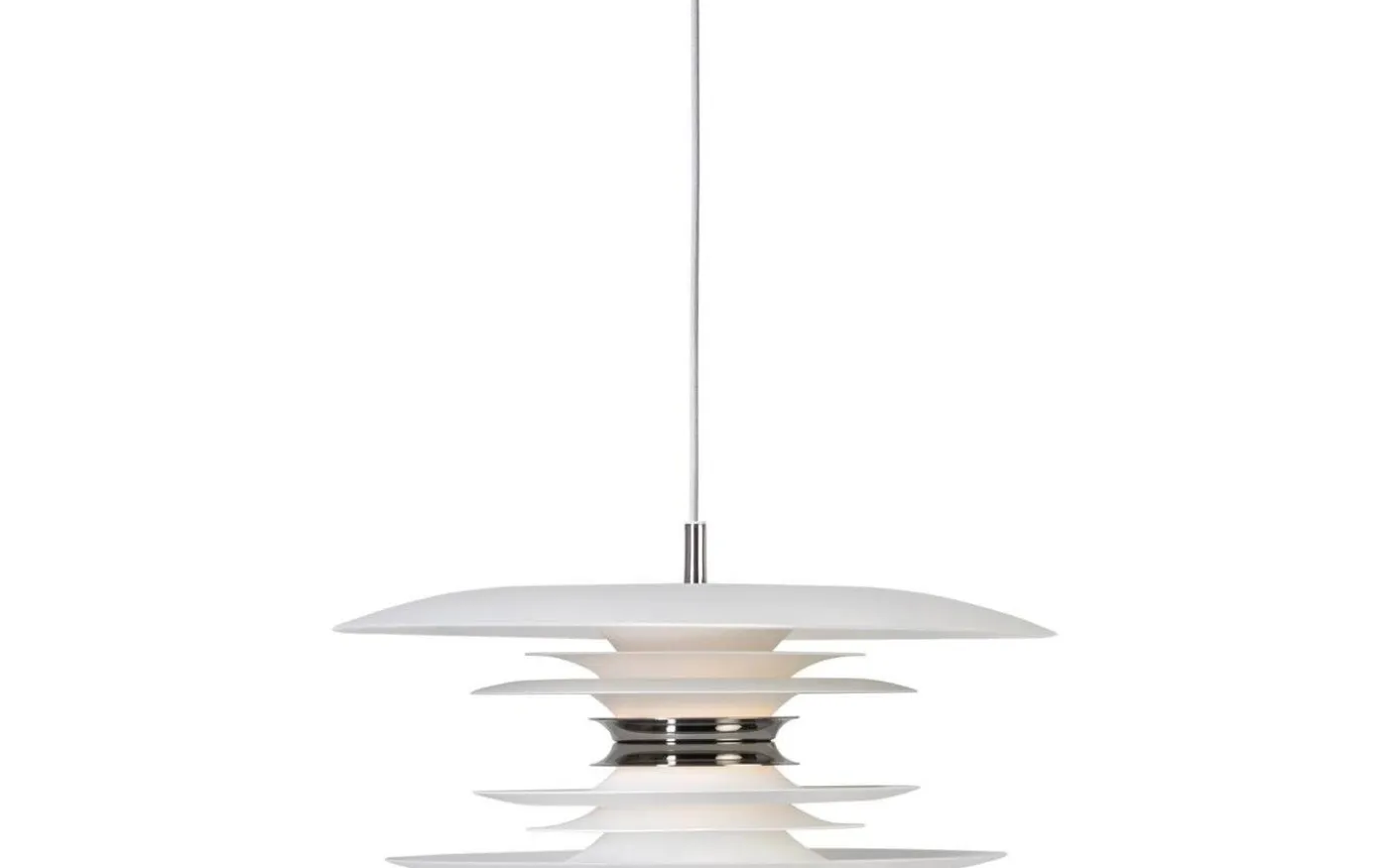 Diablo Taklampa 40cm Vit