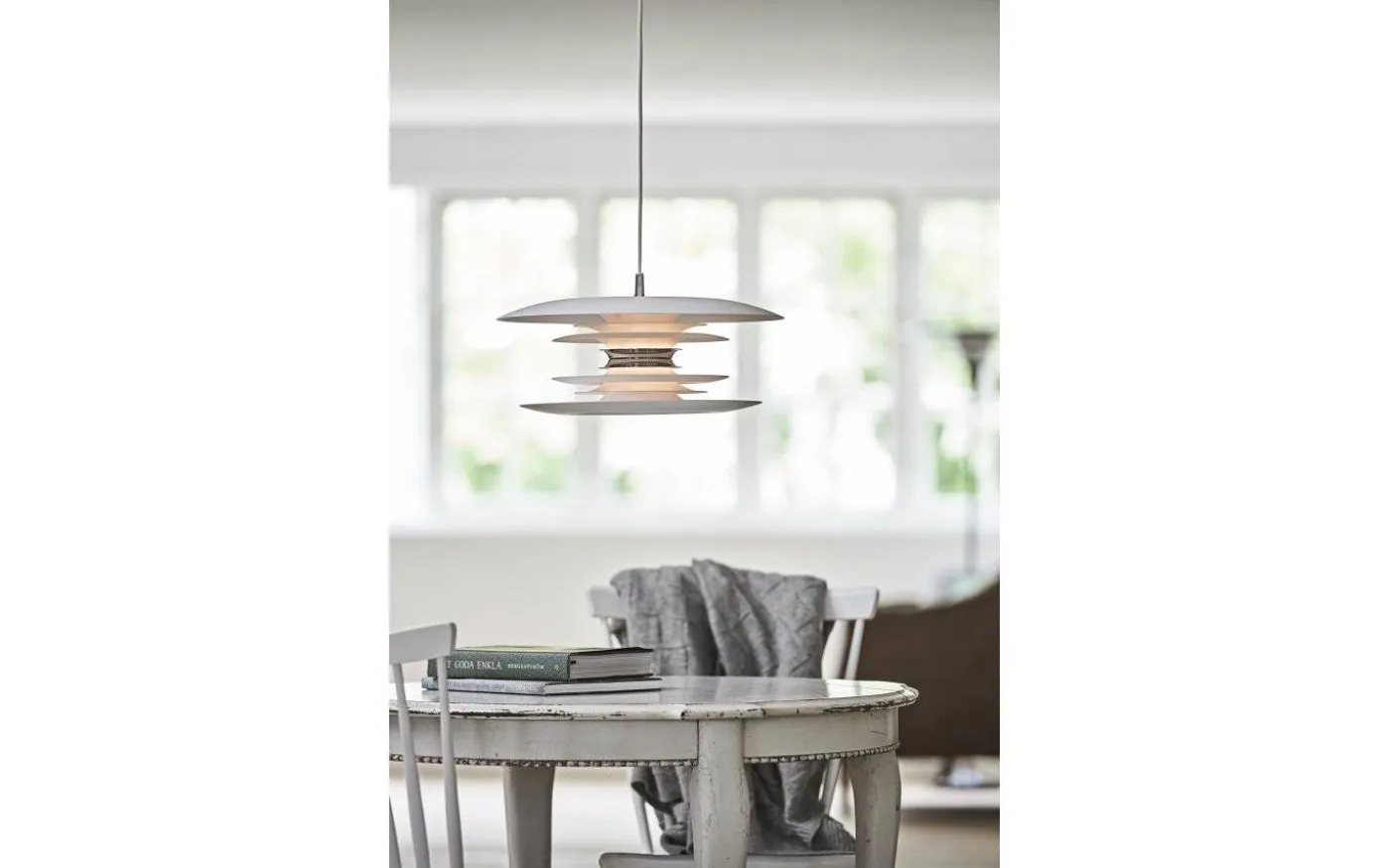 Diablo Taklampa 40cm Vit