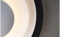 Diablo Vägglampa Ø30cm Svart/Röd