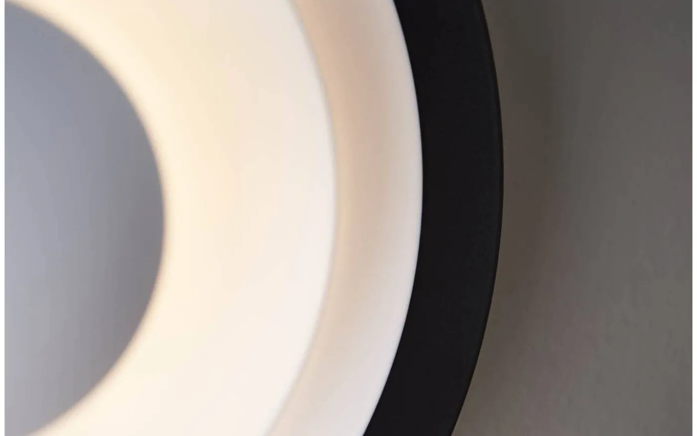 Diablo Vägglampa Ø30cm Svart/Röd