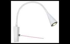 Dimmerknopp till Cato & Ledro vägg-/skrivbordslampa Krom