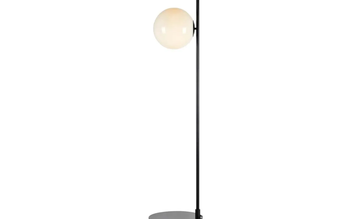 Dione Golvlampa 135cm Svart/Vit