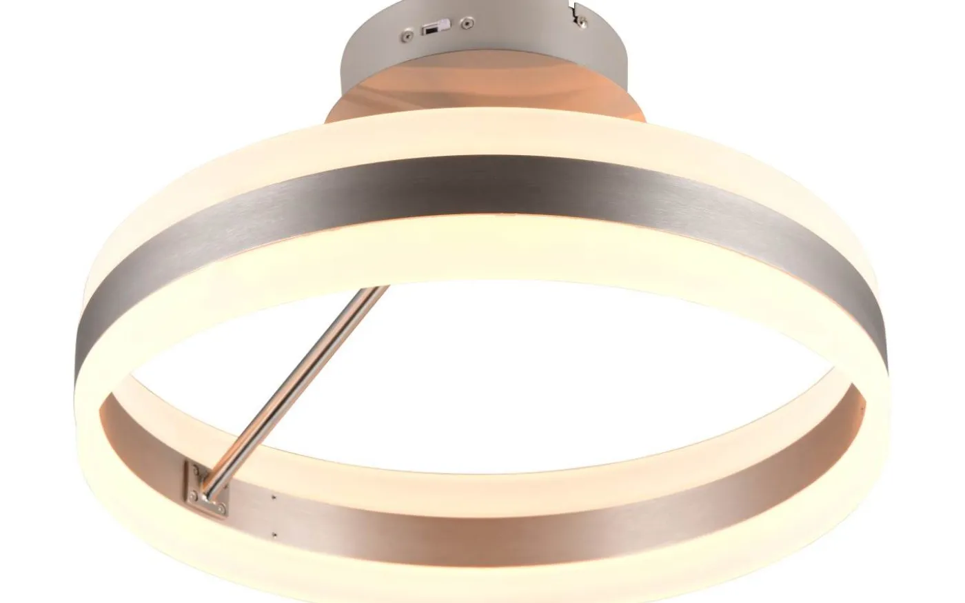 Dios Plafond LED 40cm i borstat stål