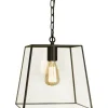 Diplomat Taklampa 28cm Svart
