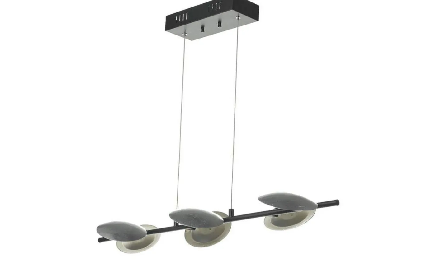 Disc Taklampa 95cm LED Svart