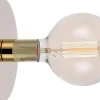 Disc Vägglampa Mässing