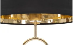 Disco Bordslampa 61cm Guld/Svart