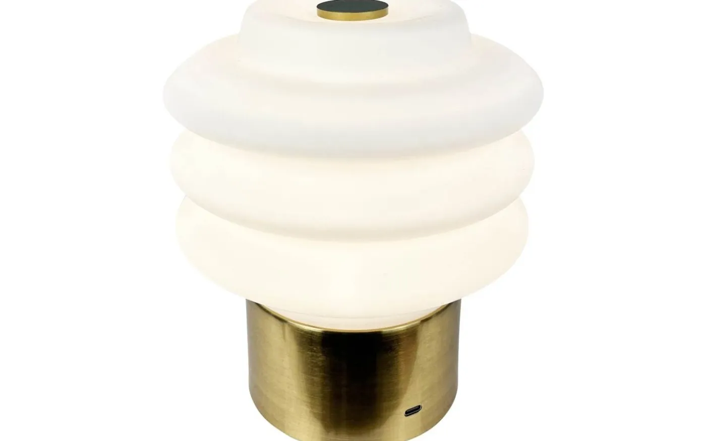 Diva Uppladdningsbar Bordslampa LED 3000K 2W Mässing