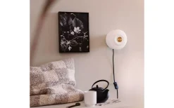 Diva Vägglampa Opal/Mässing
