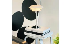 DL20 Bordslampa 30cm Opal/Krom