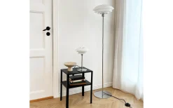 DL20 Bordslampa 30cm Opal/Krom