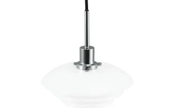 DL20 Fönsterlampa 20cm Opal/Krom