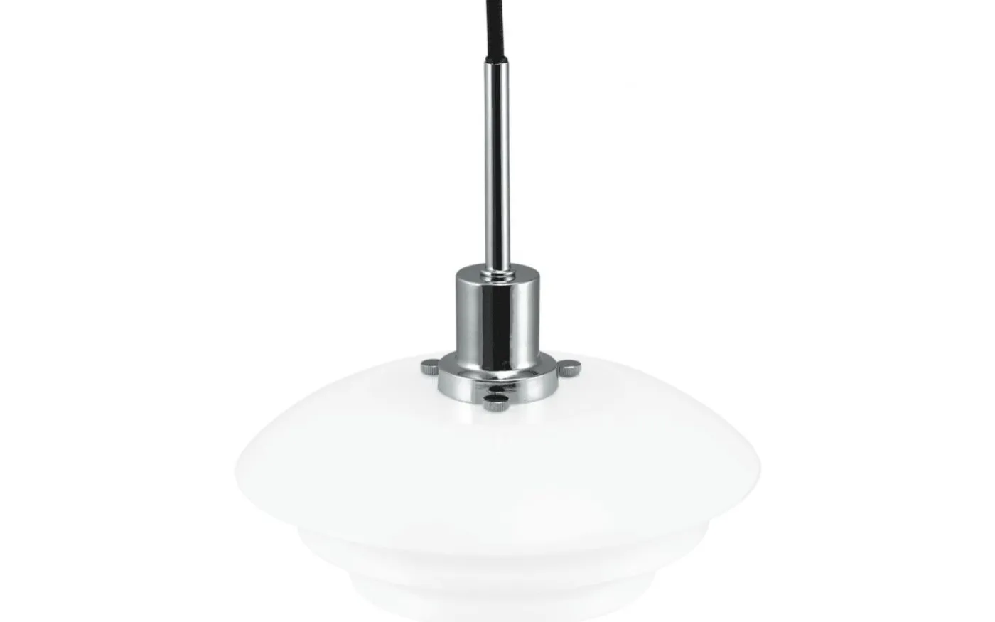 DL20 Fönsterlampa 20cm Opal/Krom