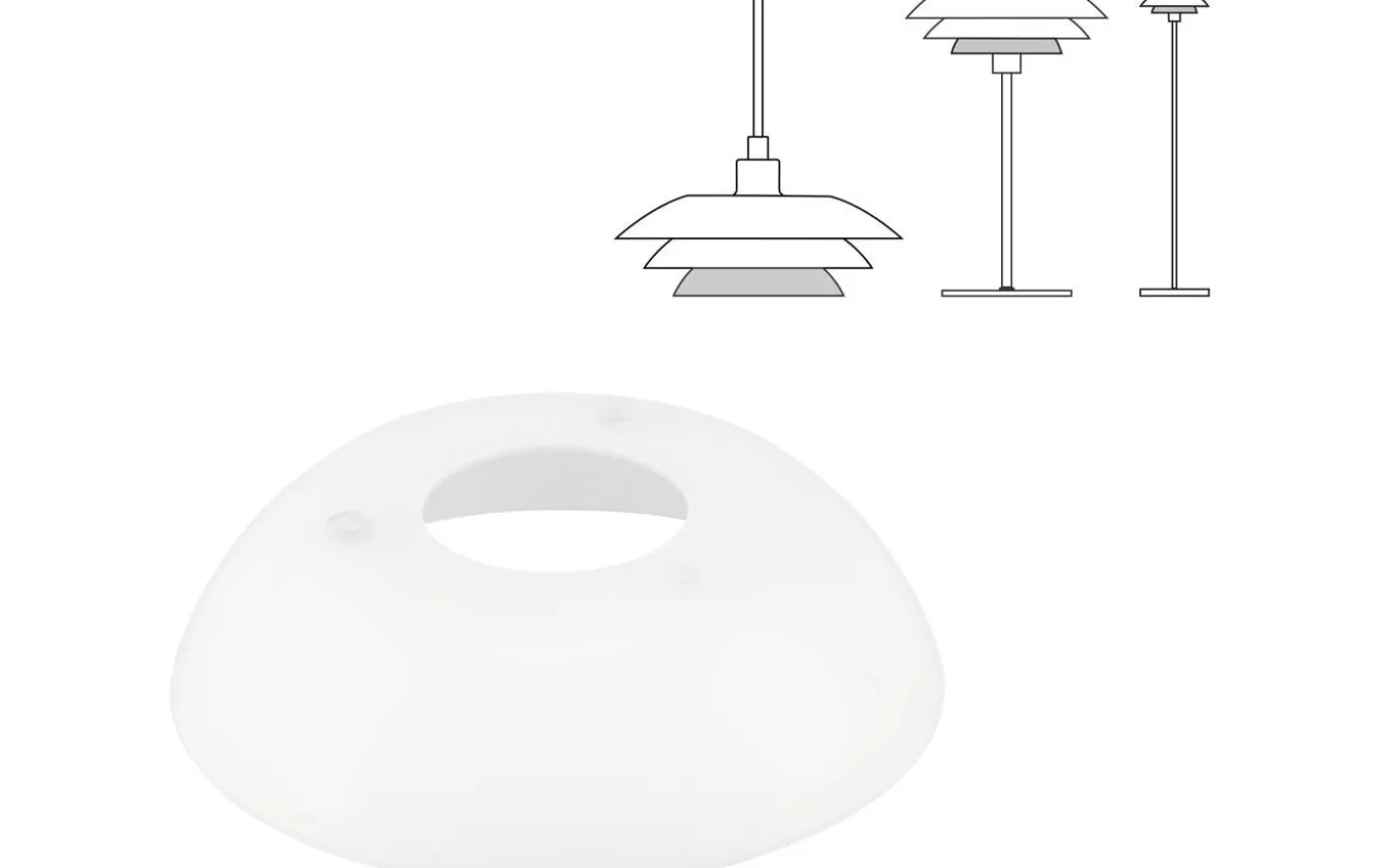 DL20 Reservglas Litet Universal