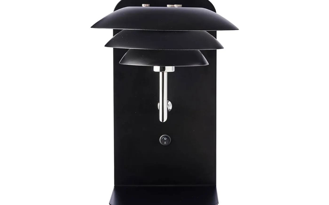 DL20 Vägglampa USB Svart/Krom