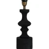 Domino Lampfot 41cm Antik Svart