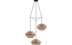 Dondarrion Taklampa 57cm 3L Natur/Svart
