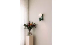 Doppio Vägglampa Grön