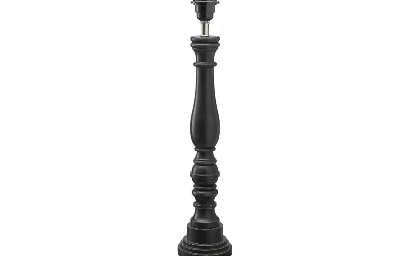 Doris Lampfot 53cm Svart