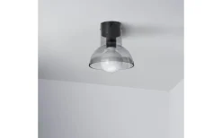 Down Plafond 19cm Svart/Rök