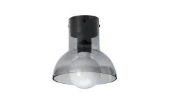 Down Plafond 19cm Svart/Rök