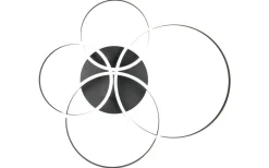 Drake Plafond LED mattsvart