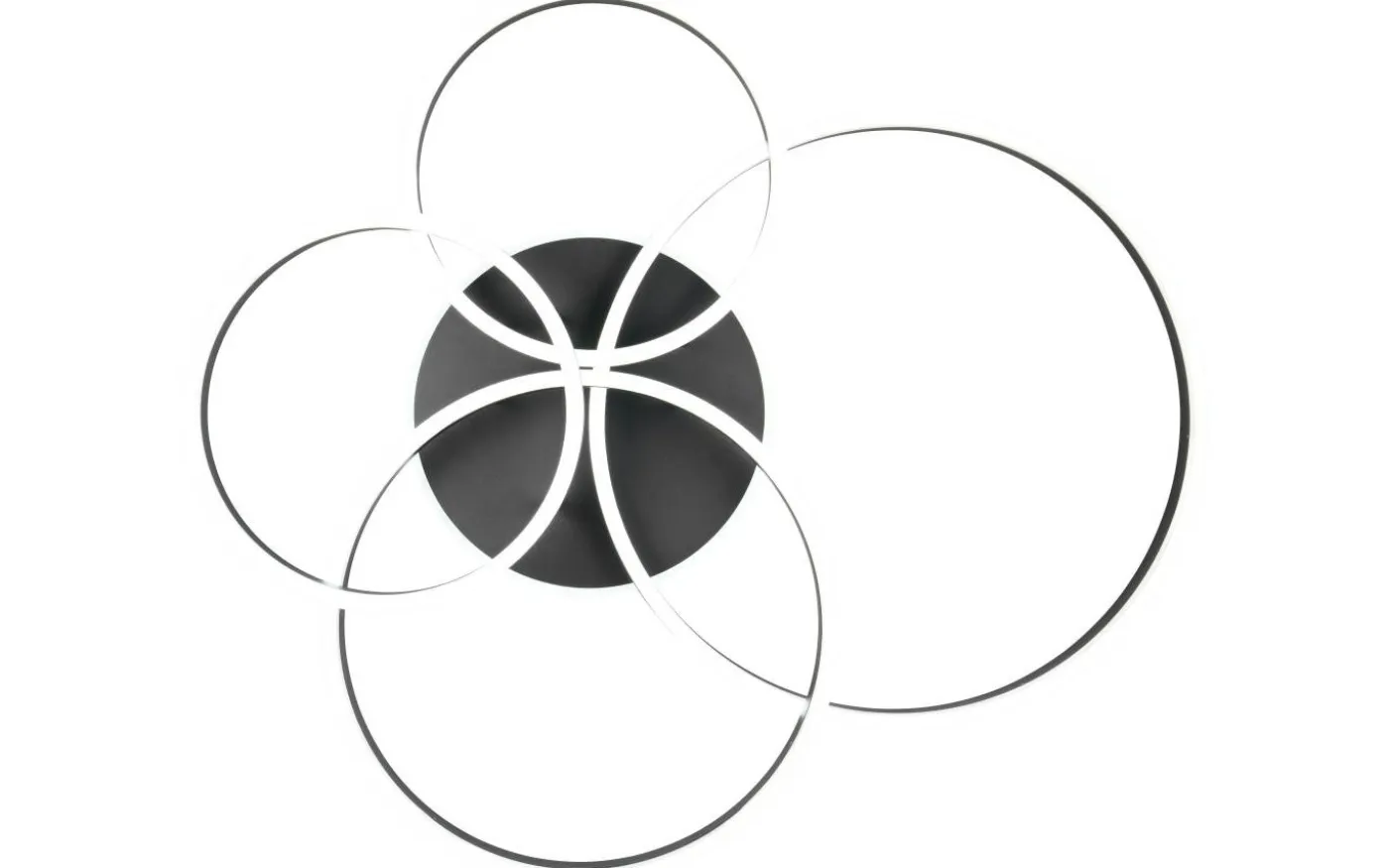 Drake Plafond LED mattsvart