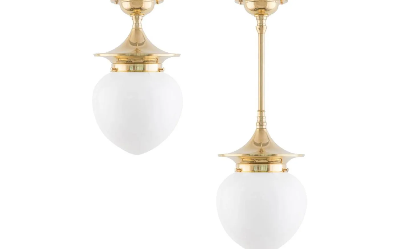 Droppskärm 100/190 - Vitt överfångsglas