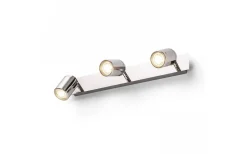 Dublin III Vägglampa 40cm Krom GU10 IP44