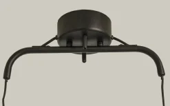 Dublin Taklampa 76cm Svart/Matt Mässing