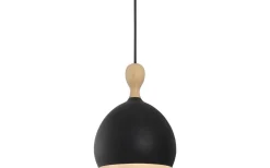 Dueodde Fönsterlampa Ø18cm Svart/Ek