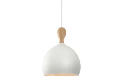 Dueodde Fönsterlampa Ø18cm Vit/Ek