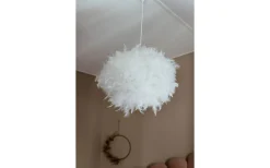 Dun Taklampa 40cm Vit