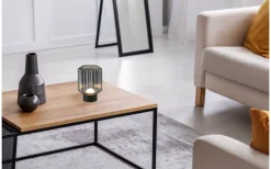 Earl Bordslampa LED mattsvart/rökfärgad uppladdningsbar