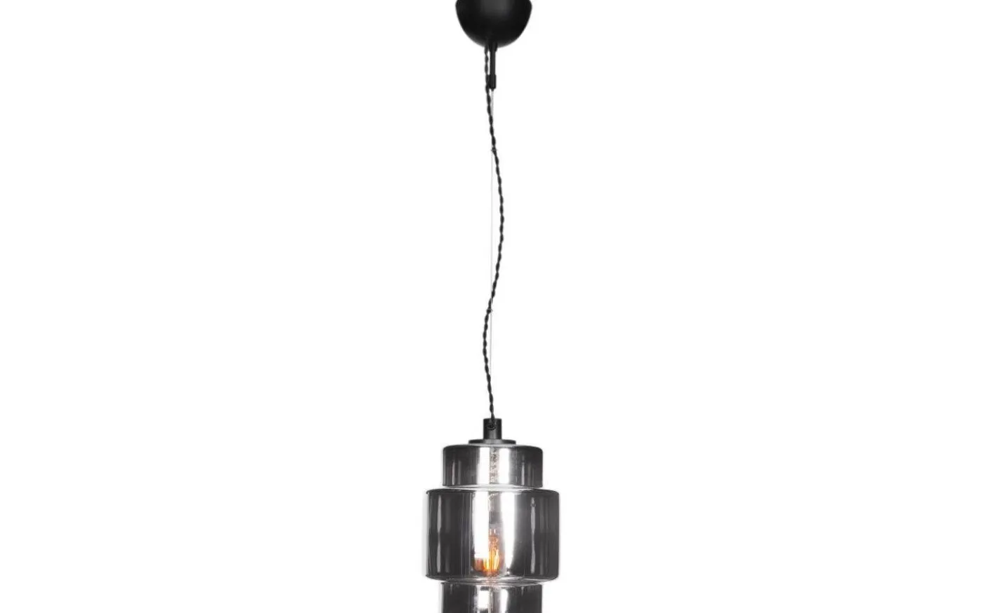 Ebbot Fönsterlampa Ø20cm Rökgrå