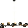 Edgar Taklampa Svart 113cm