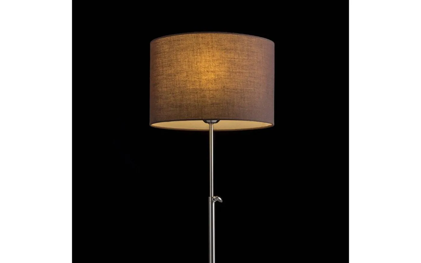 Edika Bordslampa 80cm Brun/Matt nickel