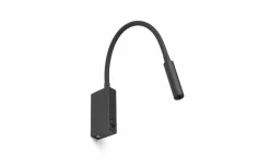 Eke Vägglampa Svart LED 3W 3000K